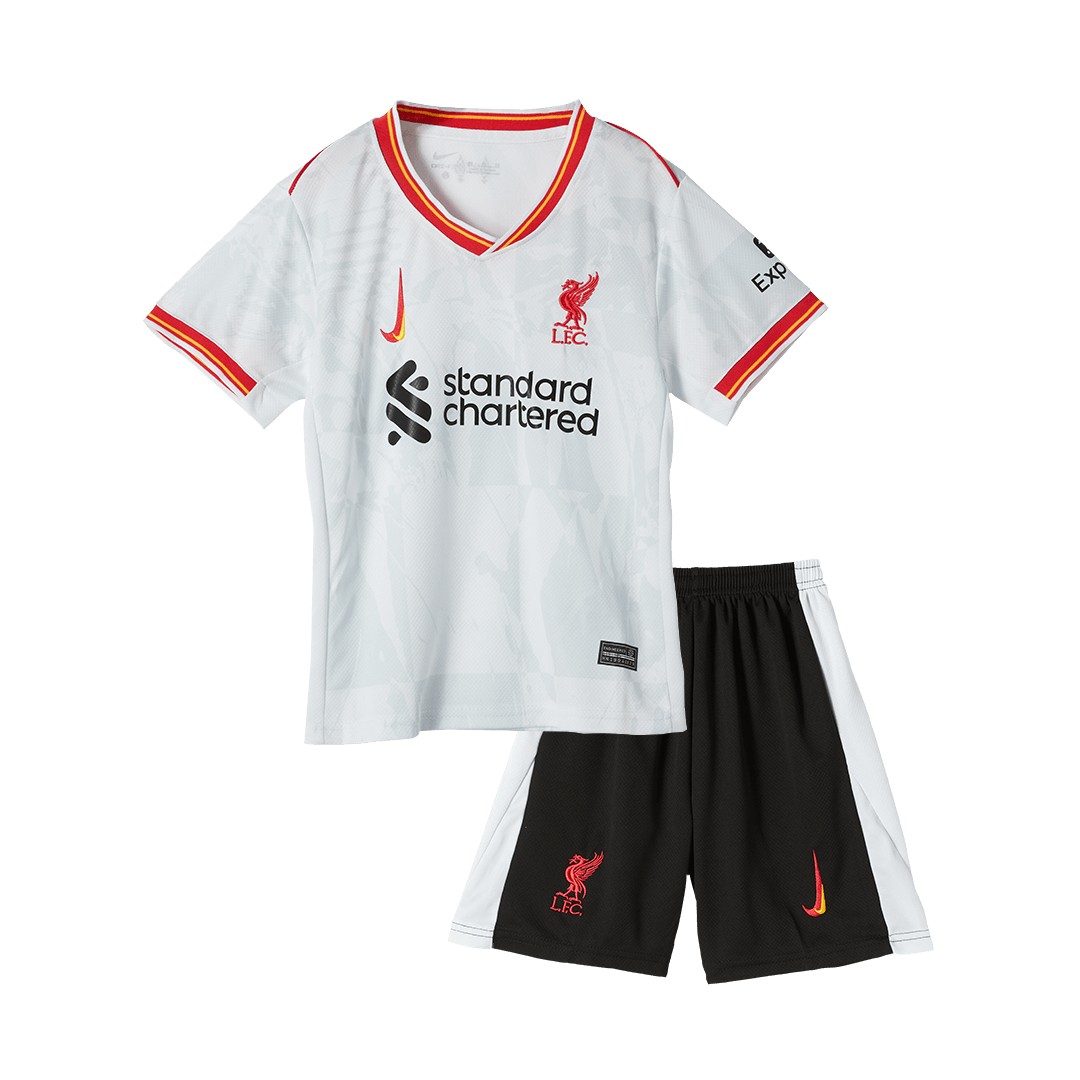 Liverpool Tröja 2024/25 Tredje Vit Barn-16