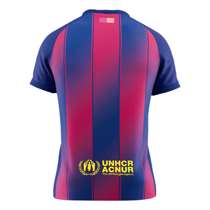 Barcelona Tröja 2025/26 Hemma Premium Röd & Blå-9