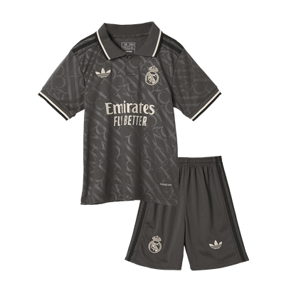 Real Madrid Tröja 2024/25 Tredje Grå Barn-17