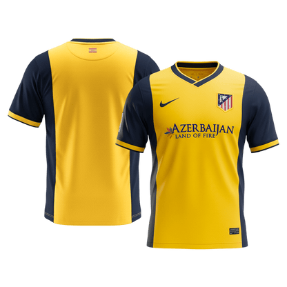 Atletico Madrid Bortatröja 2013/14 Retro Tröja
 Gul-9