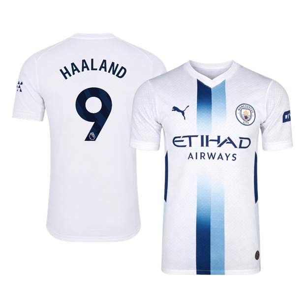 Manchester City Tröja HAALAND #9 2026/27 Third Vit