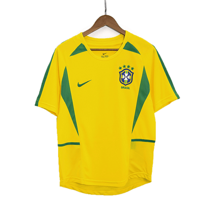 Brasilien Hemmatröja 2002/03 Retro Tröja
 Gul