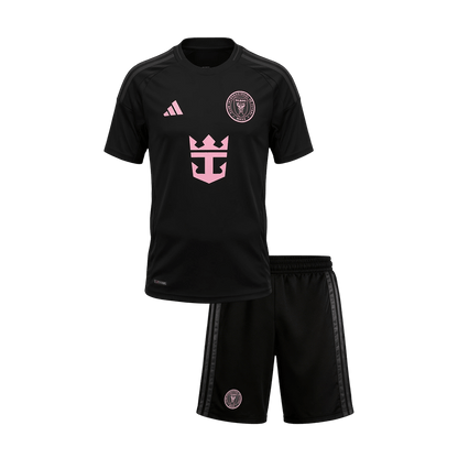 Inter Miami CF Tröja 2026 Borta Svart Barn
