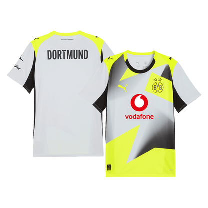 Borussia Dortmund Tröja 2025/26 Borta Grå-10