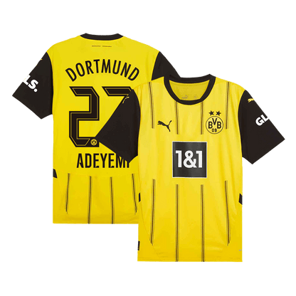 Borussia Dortmund Tröja ADEYEMI #27 2024/25 Hemma Gul