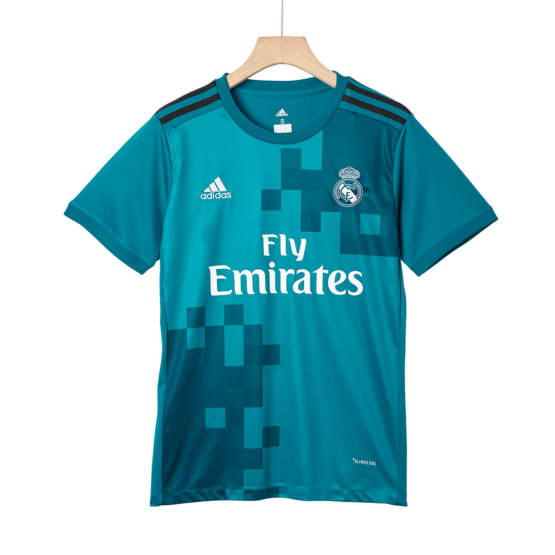 Real Madrid Tredjetröja 2017/18 Retro Tröja
 Blå