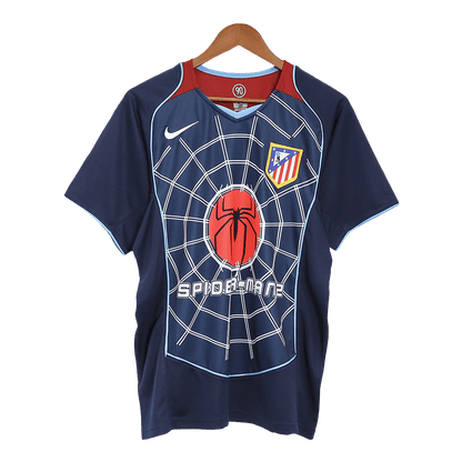 Atletico Madrid Bortatröja 2004/05 Retro Tröja
 Mörkblå