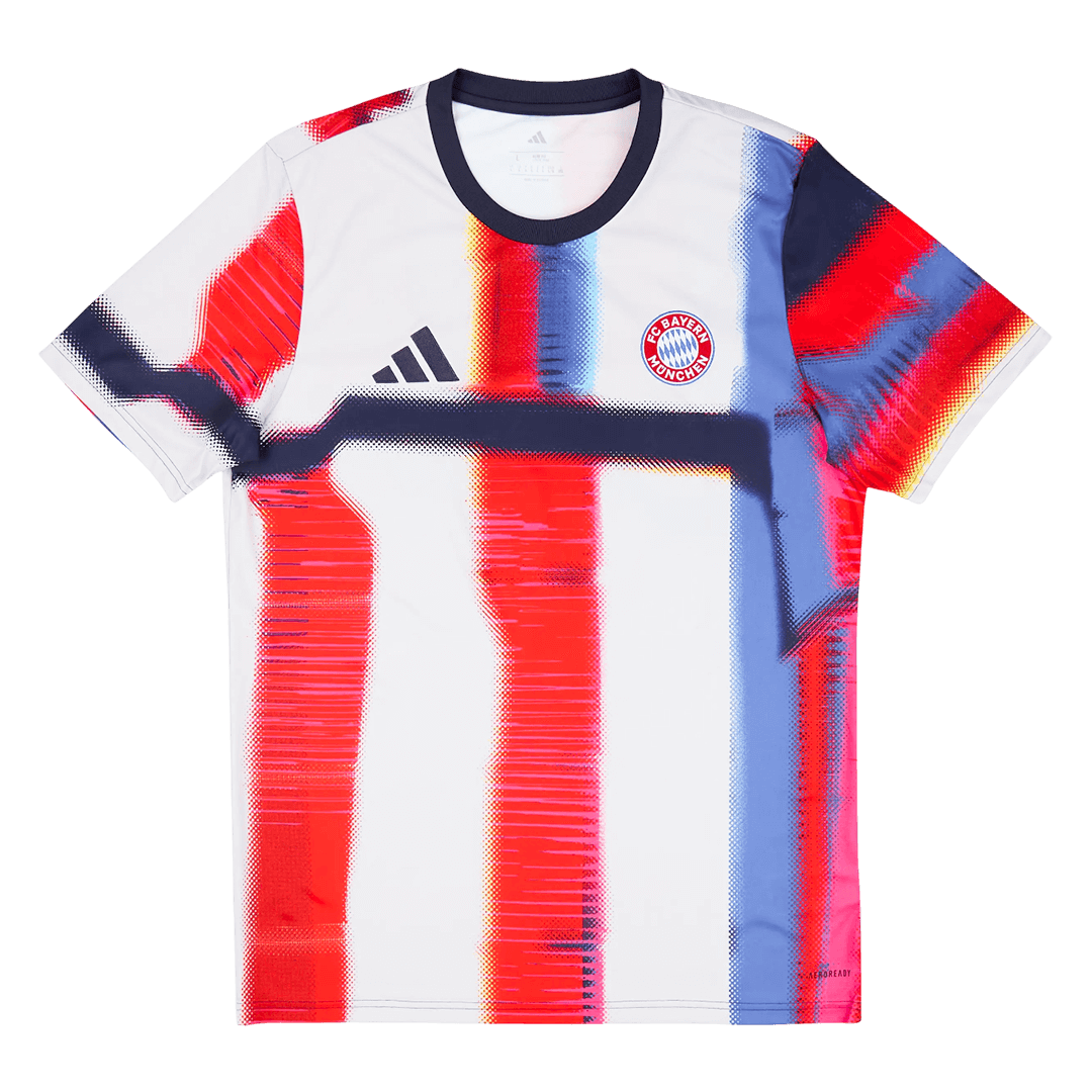 Bayern Munich Tröja 2025/26 Före match Röd & Vit
