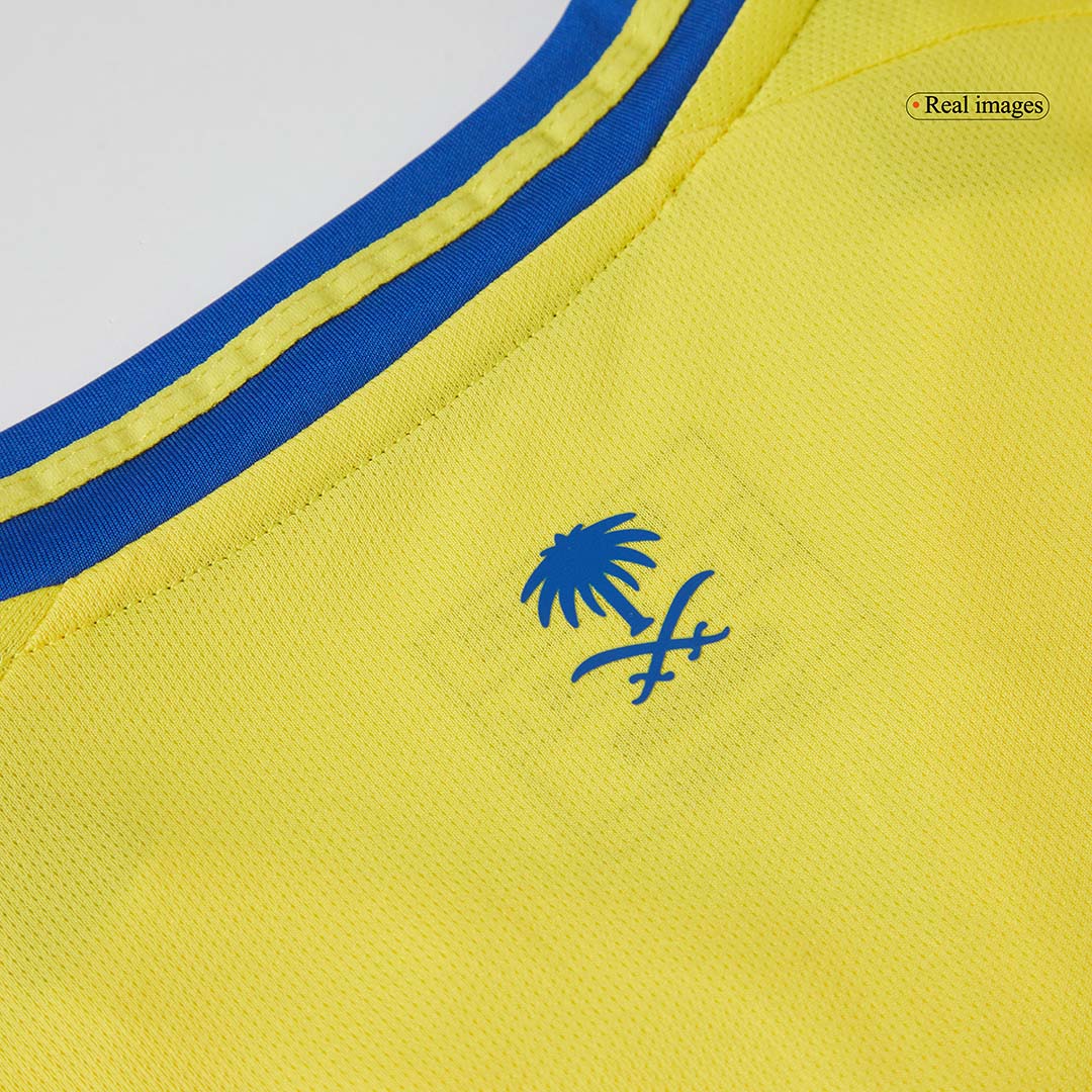 Al Nassr Tröja RONALDO #7 2024/25 Hemma Gul - ACL-2