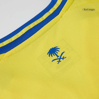 Al Nassr Tröja RONALDO #7 2024/25 Hemma Gul-2