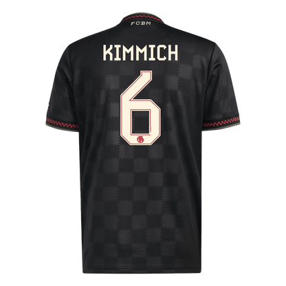 Bayern Munich Tröja KIMMICH #6 2025/26 Tredje Svart-10
