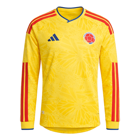 Colombia Tröja 2026 Hemma Långärmad Gul