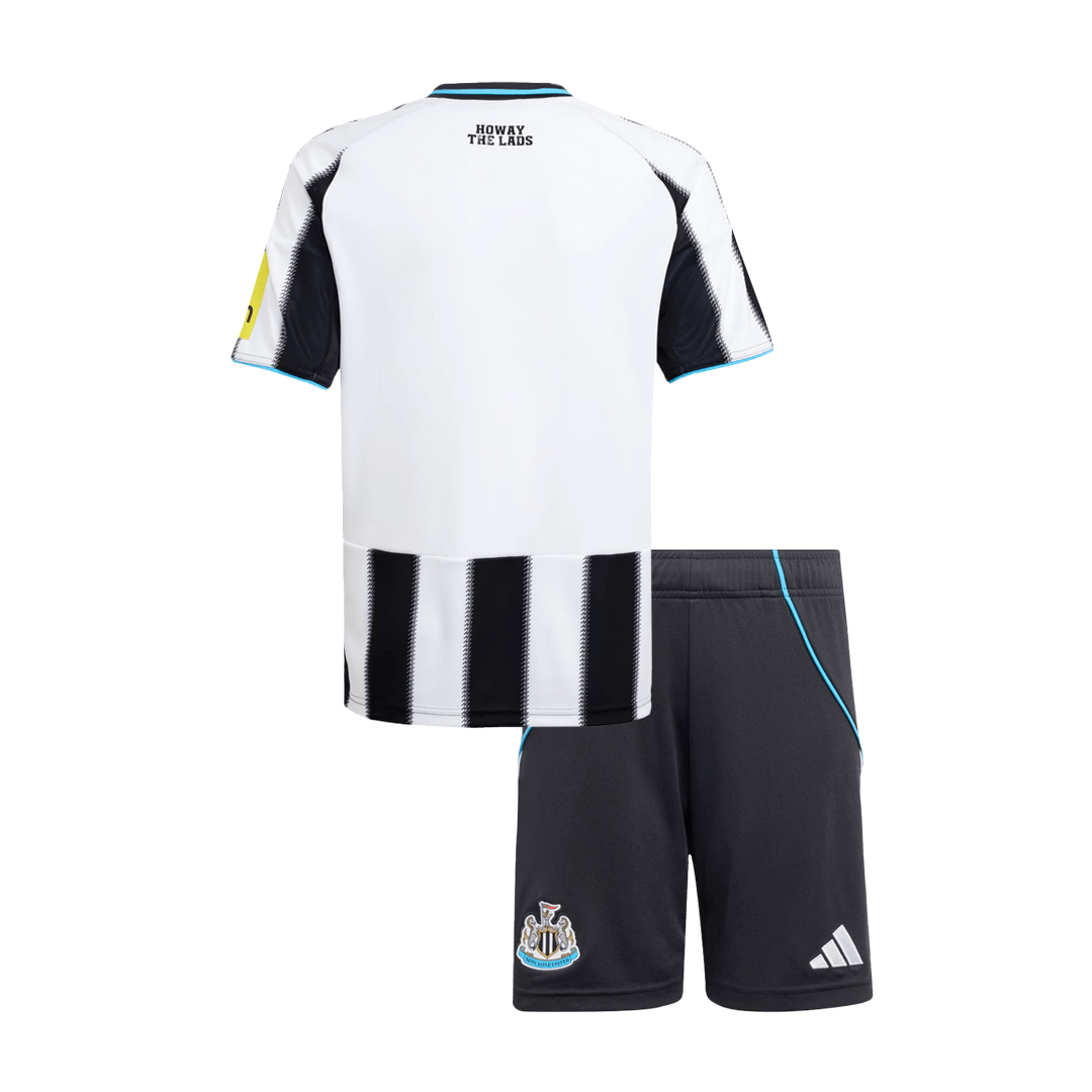 Newcastle United Tröja 2025/26 Hemma Svart & Vitt Barn-13