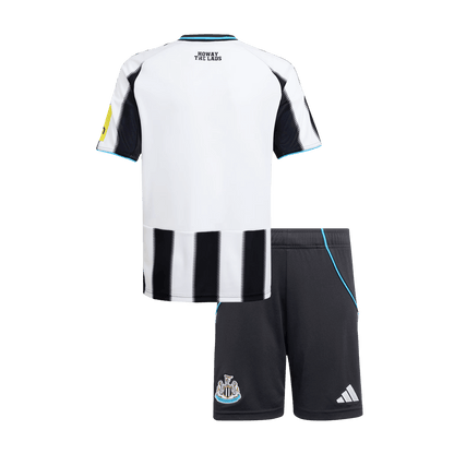 Newcastle United Tröja 2025/26 Hemma Svart & Vitt Barn-13