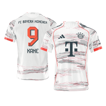 Bayern Munich Tröja KANE #9 2025/26 Borta Vit