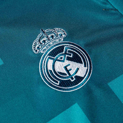 Real Madrid Tredjetröja 2017/18 Retro Tröja
 Blå-6