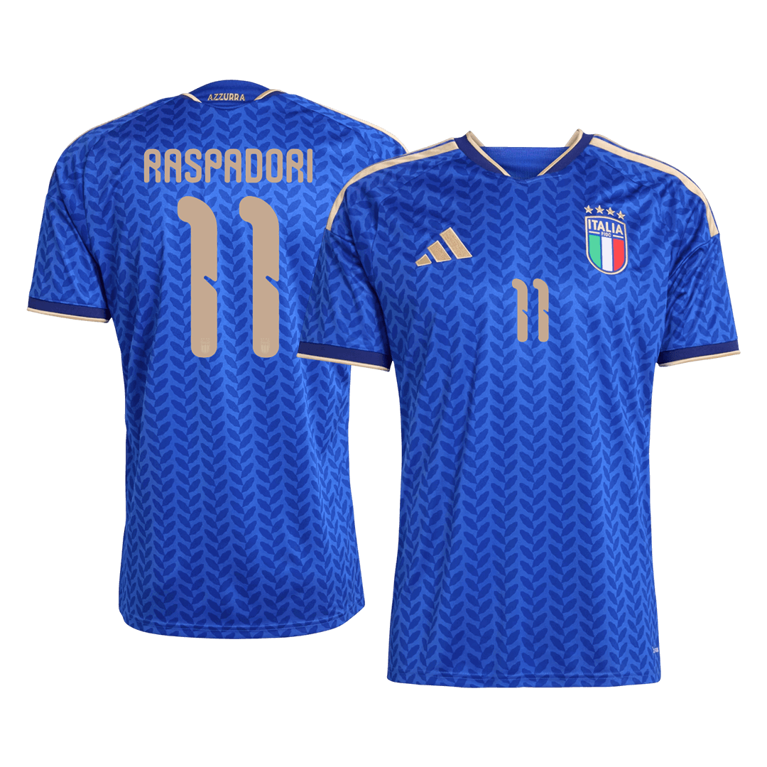 RASPADORI #11 Italien Tröja 2026 Hemma Premium Blå
