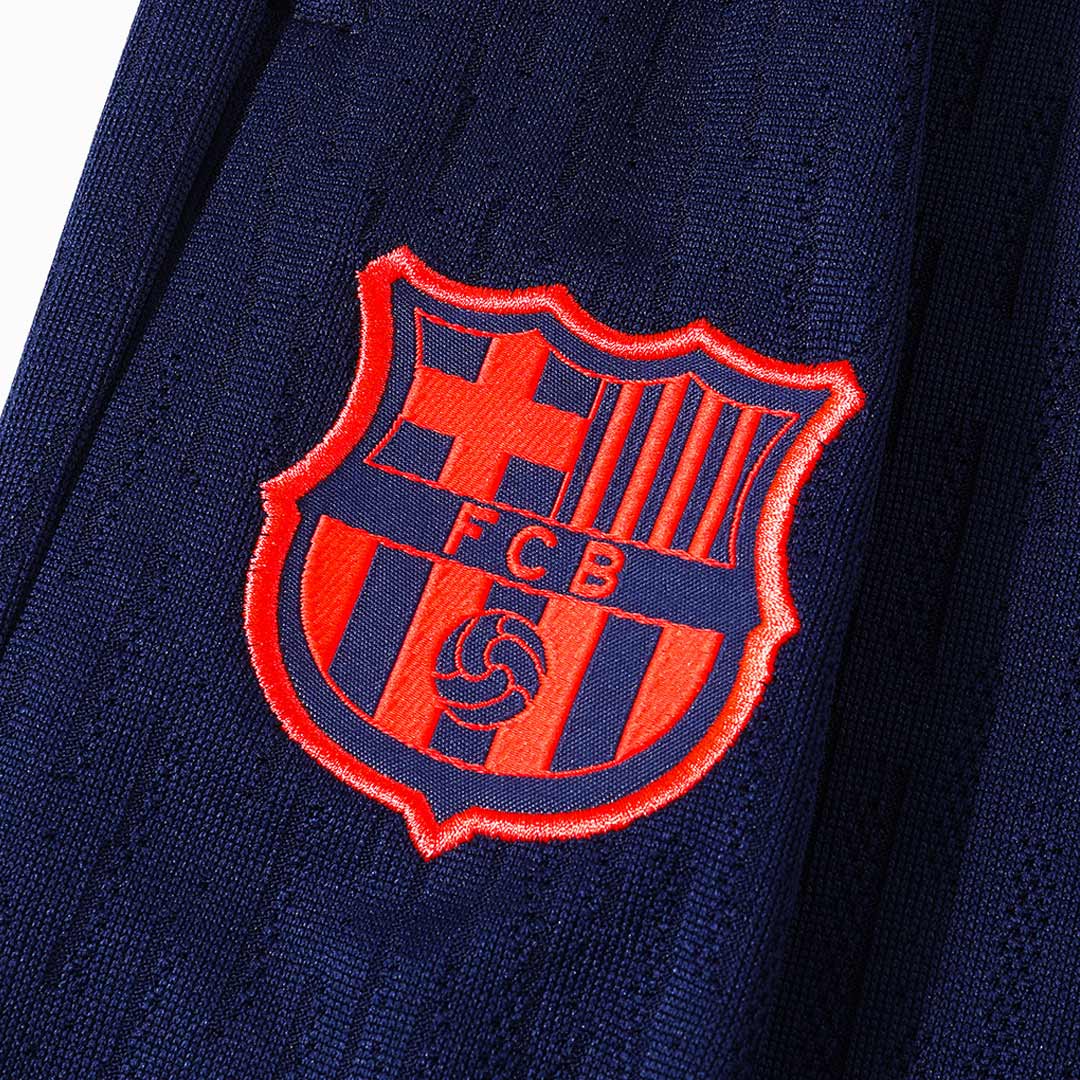 Barcelona Träningsställ 2025/26 Barn Svart och orange