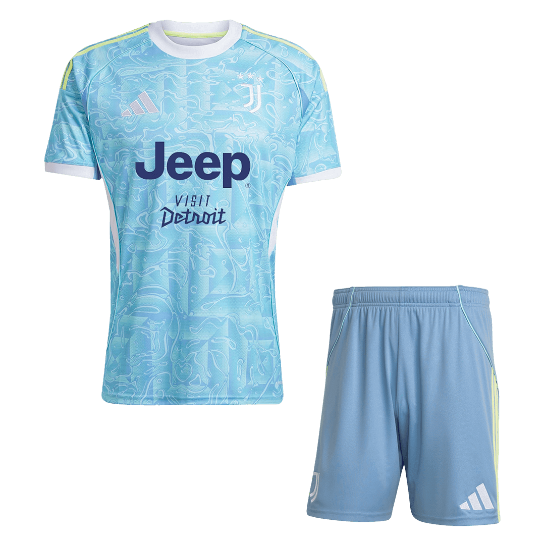 Juventus Tröja Bortaställ 2025/26 Blå
