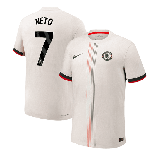 Chelsea Tröja NETO #7 2025/26 Borta Vit