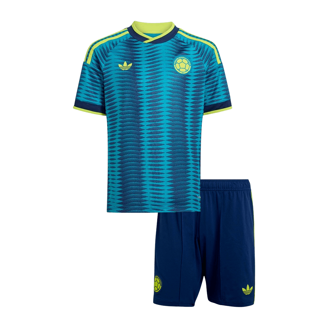 Colombia Tröja 2026 Borta Blå Barn