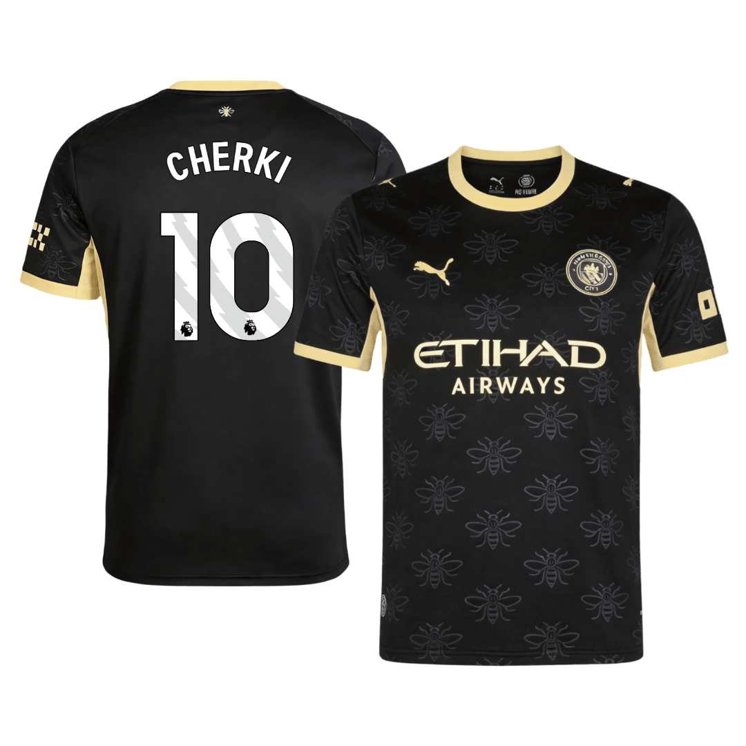 Manchester City Tröja CHERKI #10 2026/27 Borta Svart