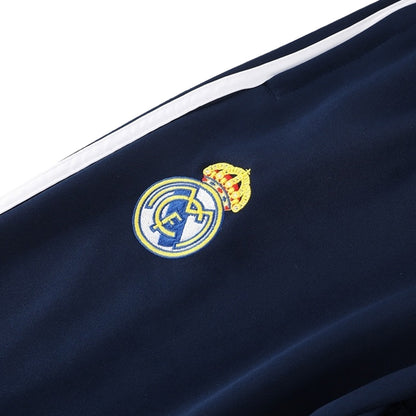 Real Madrid Träningsset (Jacka+Byxor) 2025/26 Mörkblå-6