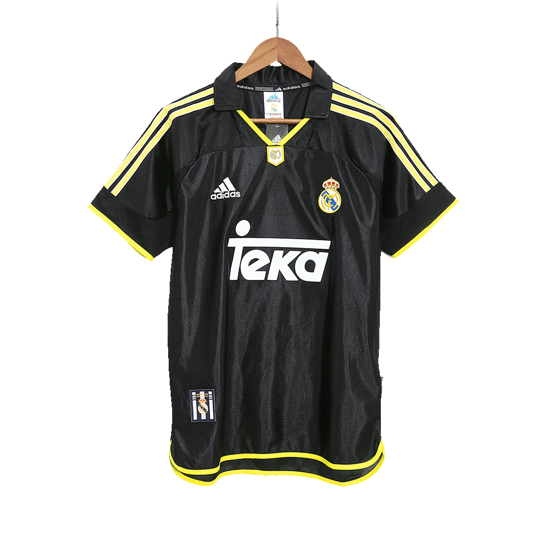 Real Madrid Bortatröja 1999/00 Retro Tröja
 Svart