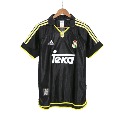 Real Madrid Bortatröja 1999/00 Retro Tröja
 Svart