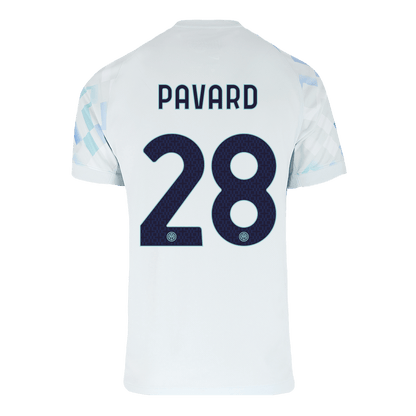 Inter Milan Tröja PAVARD #28 2025/26 Borta-10