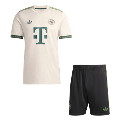 Bayern Munich Tröja ställ 2025/26 Beige