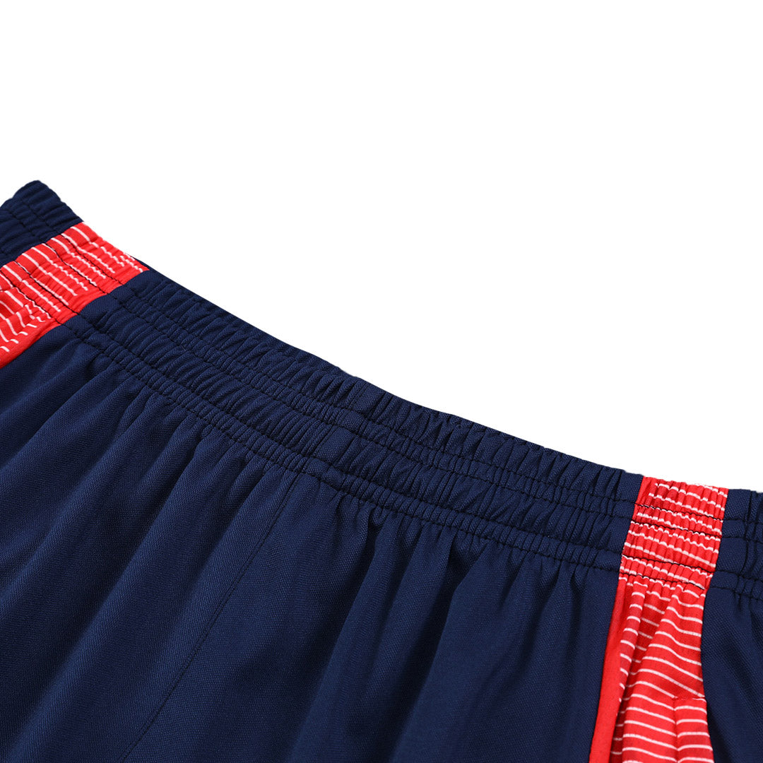 Manchester United Shorts 2024/25 Före match Mörkblå-5