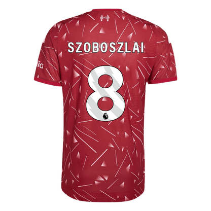 Liverpool Tröja SZOBOSZLAI #8 2026/27 Hemma Autentisk Röd-3