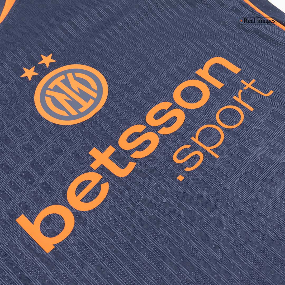 Inter Milan Tröja 2025/26 Tredje Autentisk Mörkblå