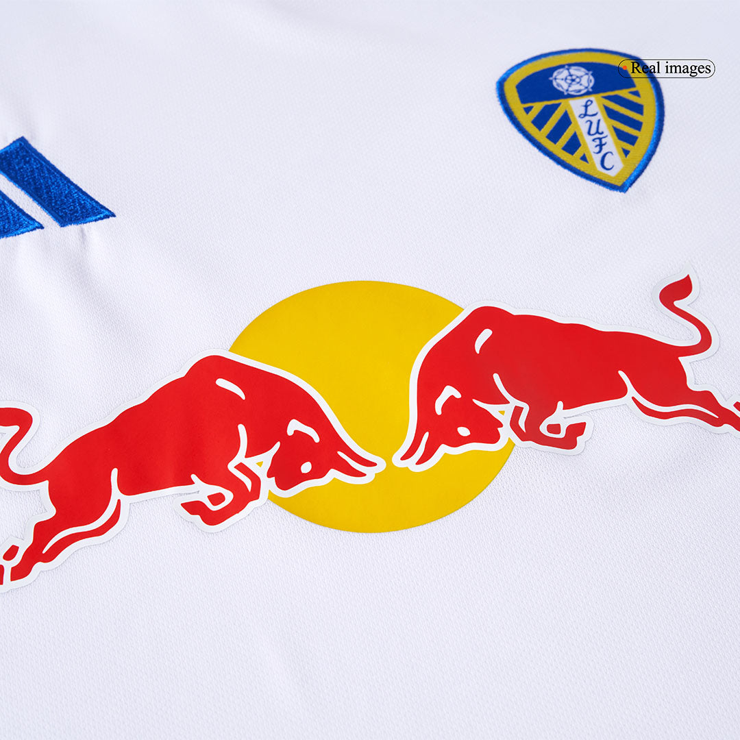 Leeds United Tröja 2025/26 Hemma Vit-5