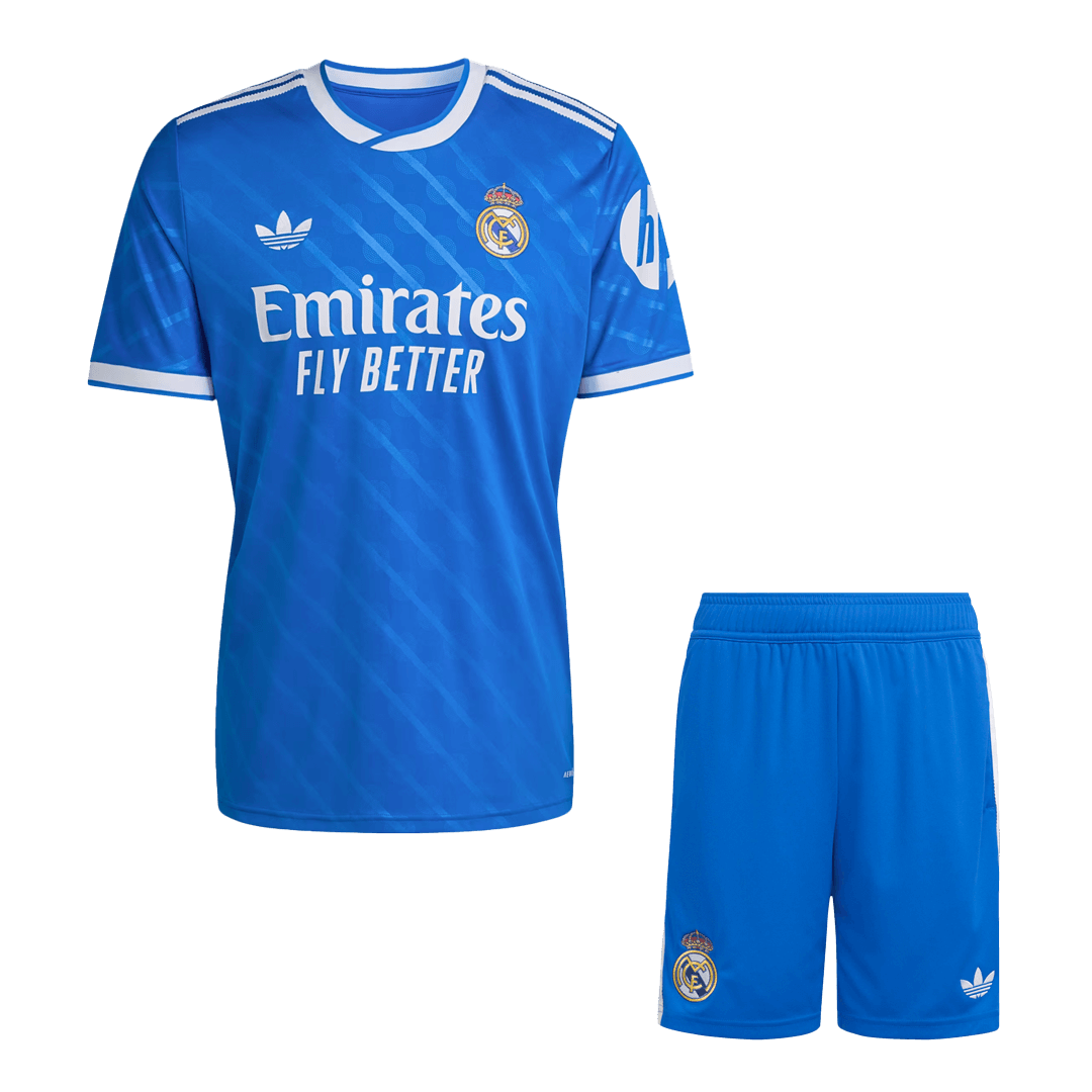 Real Madrid Tröja Tredjeställ 2025/26 Blå