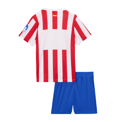 Atletico Madrid Tröja 2025/26 Hemma Röd & Vit Barn-17