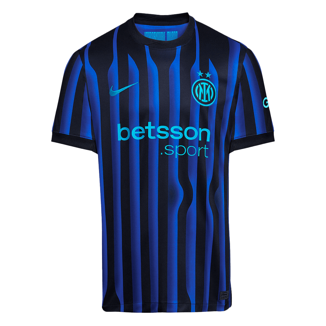 Inter Milan Tröja DUMFRIES #2 2025/26 Hemma Blå och svart