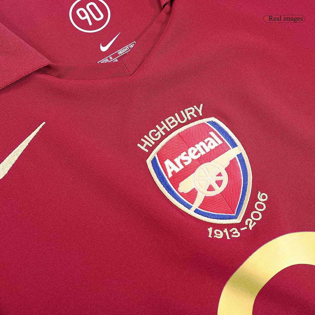 Arsenal Hemmatröja 2005/06 Retro Tröja-6