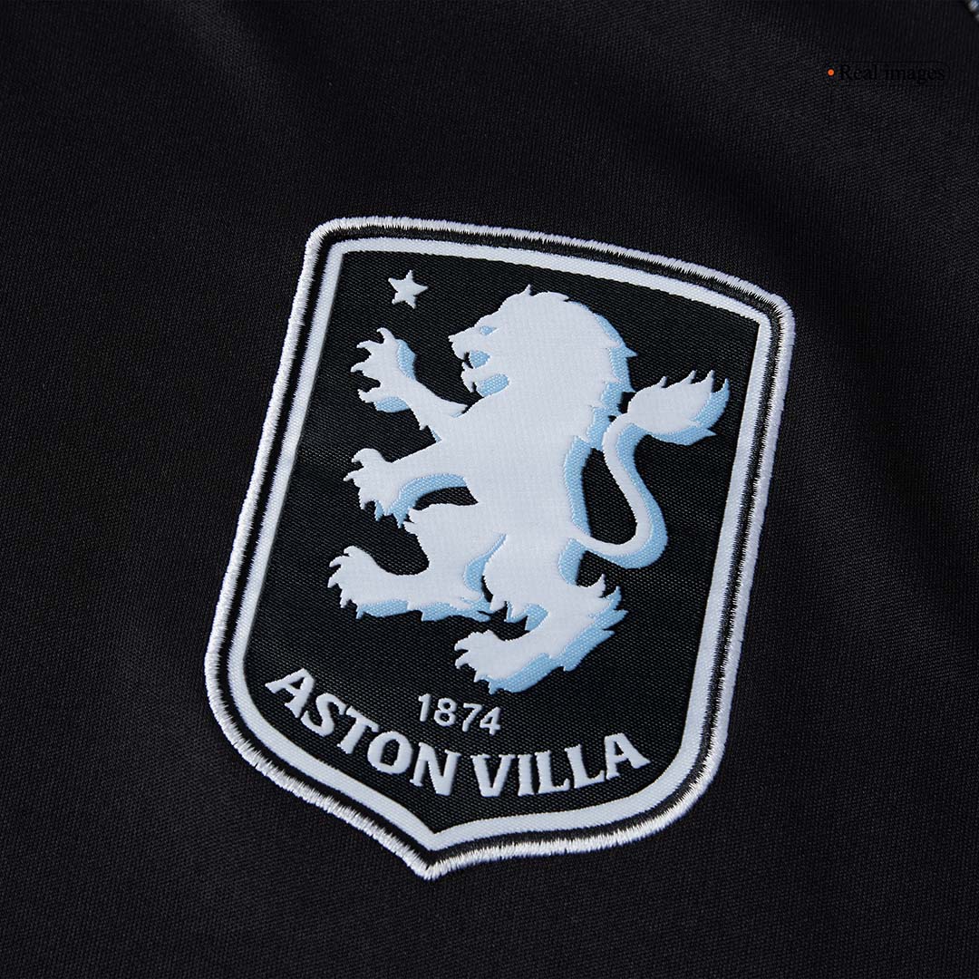 Aston Villa Tröja 2025/26 Borta Svart-7