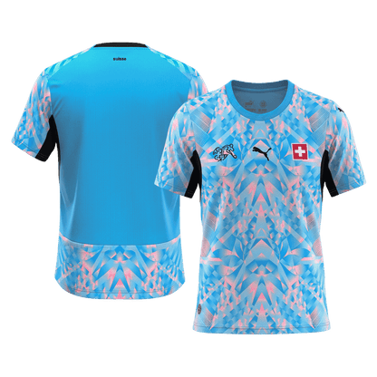 Schweiz Tröja 2026 Blå-10