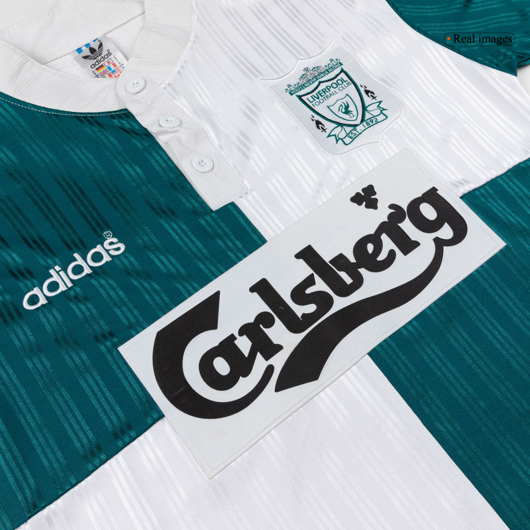Liverpool Bortatröja 1995/96 Retro Tröja
 Blå & Vit