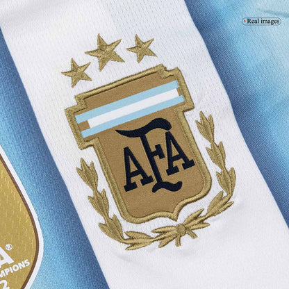 Argentina Tröja 2026 Hemma Långärmad Blå & Vit-8