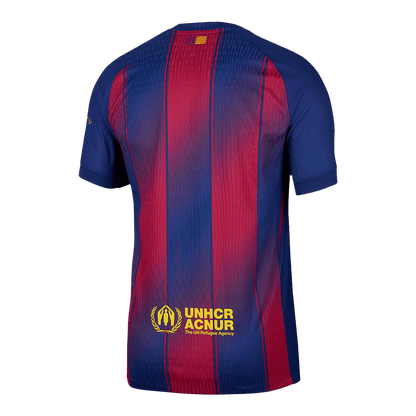 Barcelona Tröja 2025/26 Hemma Autentisk Röd & Blå-3