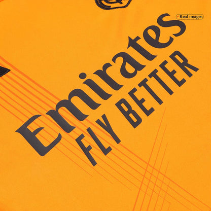 Real Madrid Tröja 2024/25 Borta Orange Barn-8