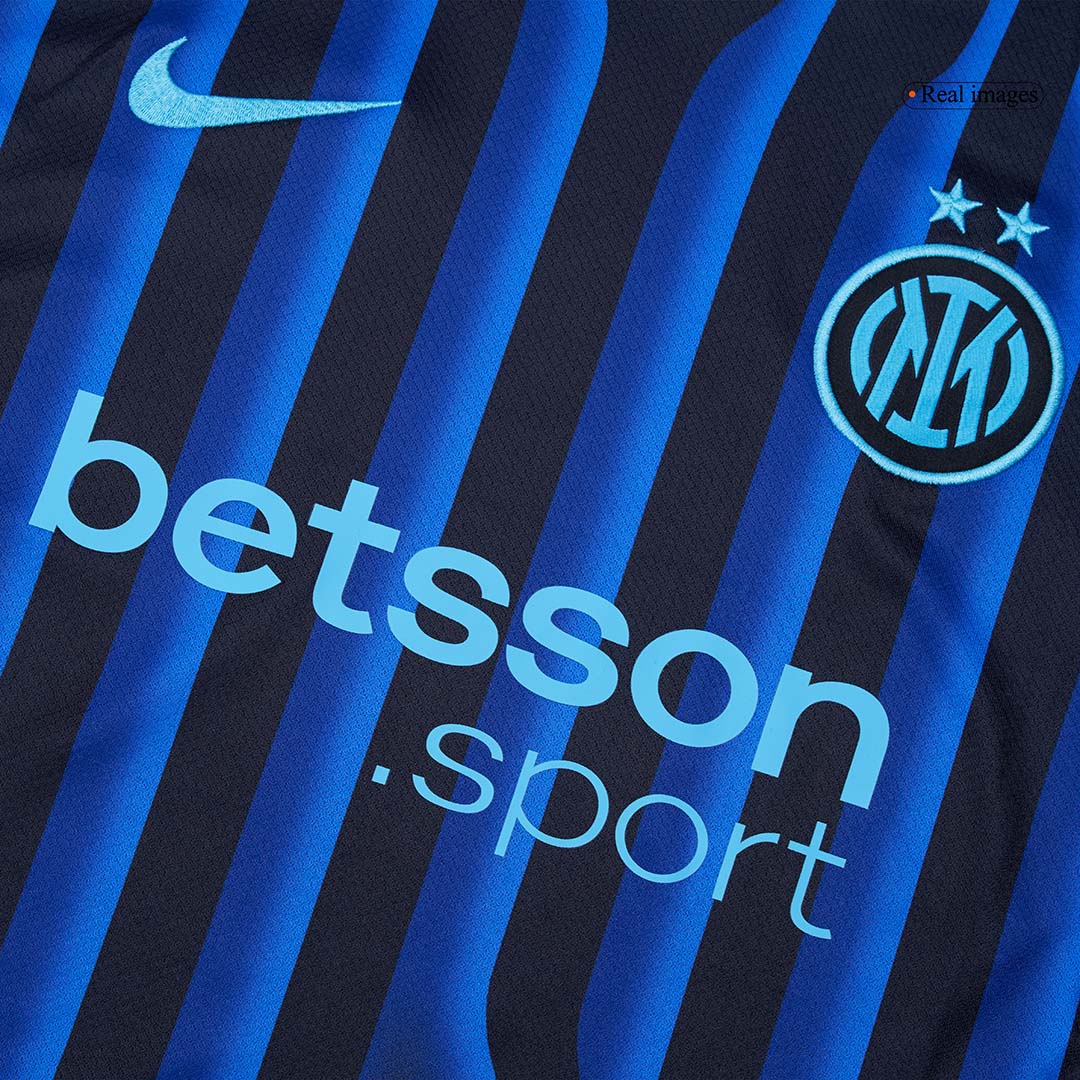 Inter Milan Tröja Hemmaställ 2025/26 Blå och svart