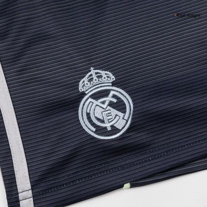 Real Madrid Tröja 2025/26 Borta Mörkblå Barn Premium-3