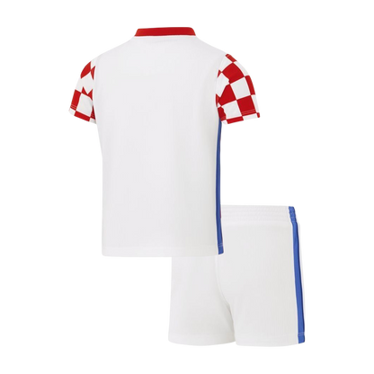 Kroatien Tröja 2026 Hemma Röd & Vit Barn-2