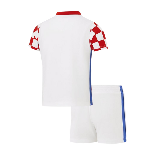 Kroatien Tröja 2026 Hemma Röd & Vit Barn-1