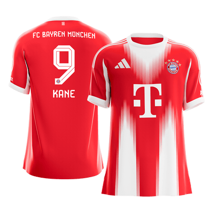 KANE #9 Bayern Munich Tröja 2025/26 Hemma Premium Röd